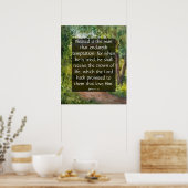 James 1:12 poster (Keuken)
