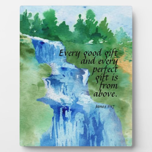 James 1:17 fotoplaat (Voorkant)