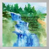 James 1:17 poster (Voorkant)