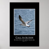 James 1:22 Wees Doers of the Word Poster (Voorkant)