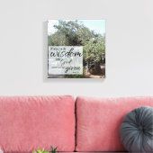 James 1:5 Canvasprint | Gods Wijsheid Canvas Afdruk (Insitu (Woonkamer))