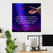 James 1:5 poster (Thuiskantoor)