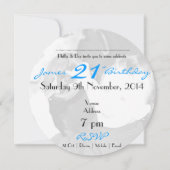 James 21st (Circle Range) Kaart (Achterkant)