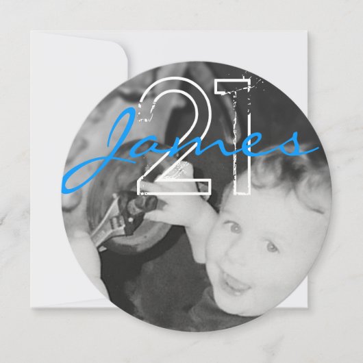 James 21st (Circle Range) Kaart (Voorkant)