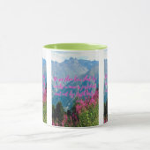 James 2:24 KJV Bijbelscripts Pic Two-Tone Mok (Midden)