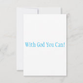 James 3:13 KJV Bijbel Verse Pic Flat Greeting Kaart (Achterkant)