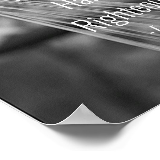 James 3:18 Bijbelverse Harvest of Righeity Poster (Hoek)