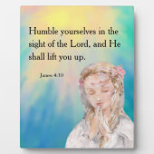 James 4:10 fotoplaat (Voorkant)