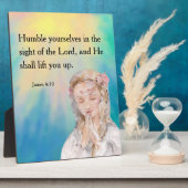 James 4:10 fotoplaat (Zijkant)