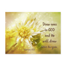 James 4:8 Draw in de buurt van God... zal hij bij