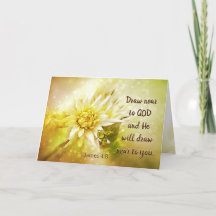 James 4:8 Draw in de buurt van God... zal hij bij