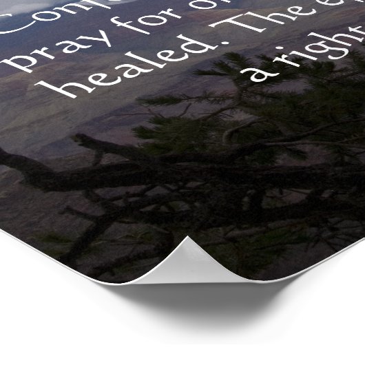 James 5:16 Poster (Hoek)