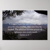 James 5:16 Poster (Voorkant)