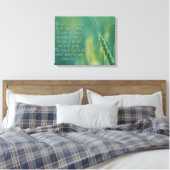 James 5:6-8 DoorzettingsInspirerend Canvas Afdruk (Insitu (Slaapkamer))