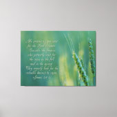 James 5:6-8 DoorzettingsInspirerend Canvas Afdruk (Voorkant)