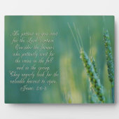 James 5:6-8 DoorzettingsInspirerend Fotoplaat (Voorkant)