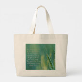 James 5:6-8 DoorzettingsInspirerend Grote Tote Bag (Achterkant)