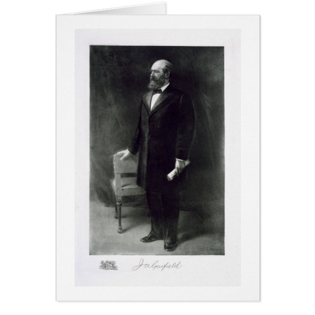 James A. Garfield, 20e President van de Verenigde  (Voorkant)