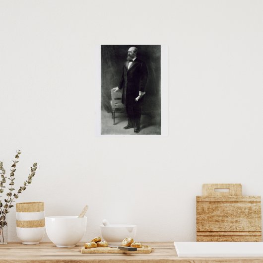 James A. Garfield, 20ste President van de Verenigd Poster (Keuken)