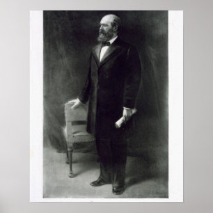 James A. Garfield, 20ste President van de Verenigd Poster