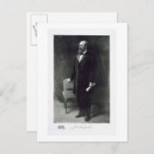 James A. Garfield, 20ste President van Verenigde Briefkaart (Voorkant / Achterkant)