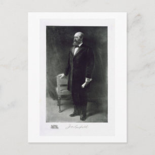 James A. Garfield, 20ste President van Verenigde Briefkaart
