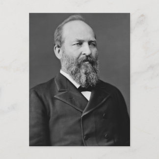 James A. Garfield Briefkaart