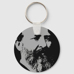 James A. Garfield silhouette Sleutelhanger