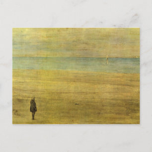 James Abbot McNeill Whistler - Harmony in Blue en Briefkaart