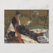 James Abbott McNeill Whistler - Caprice in Paars Briefkaart (Voorkant)