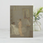 James Abbott McNeill Whistler - De kunstenaar in Z Kaart (Staand voorkant)