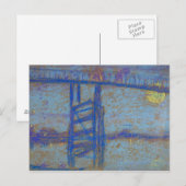 James Abbott McNeill Whistler - Nocturne-Battersea Briefkaart (Voorkant / Achterkant)