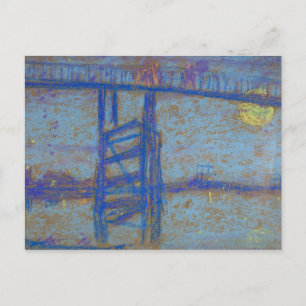 James Abbott McNeill Whistler - Nocturne-Battersea Briefkaart