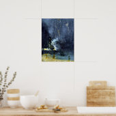 James Abbott McNeill Whistler Nocturne in Black Poster (Keuken)