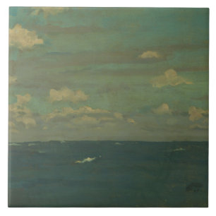James Abbott McNeill Whistler - Violet en Silver Tegeltje