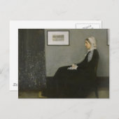 James Abbott Whistler - Moeder van Whistler Briefkaart (Voorkant / Achterkant)