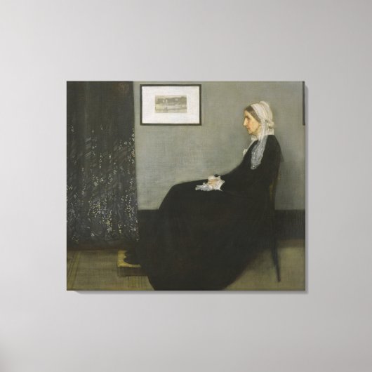 James Abbott Whistler - Moeder van Whistler Canvas Afdruk (Voorkant)