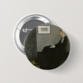 James Abbott Whistler - Moeder van Whistler Ronde Button 5,7 Cm (Voorkant /achterkant)