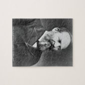 James Abraham Garfield 20e president van Amerika. Legpuzzel (Horizontaal)
