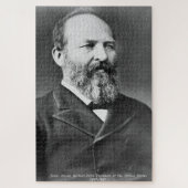 James Abraham Garfield, 20ste President van Amerik Legpuzzel (Verticaal)