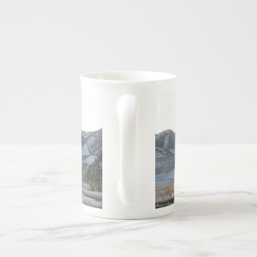 james and fina tedesco iii bruiloft porselein kop (Achterkant)