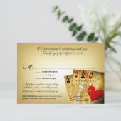 James & Annette Vegas METALLIC CHAMPAGNE RSVP (Staand voorkant)