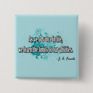 James Anthony Froude Vierkante Button 5,1 Cm