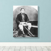 James Augustus Grant Canvas Afdruk (Insitu (Houten vloer))