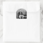 James Augustus Grant Vierkante Sticker (Tas)