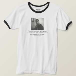 James Baldwin citaat T-shirt