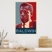 James Baldwin Poster (Keuken)
