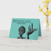 james baldwin quote kaart (Gele Bloem)