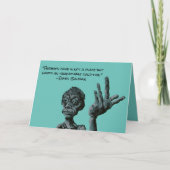 james baldwin quote kaart (Voorkant)