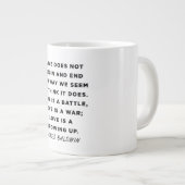 James Baldwin Quote Mok (Voorkant rechts)